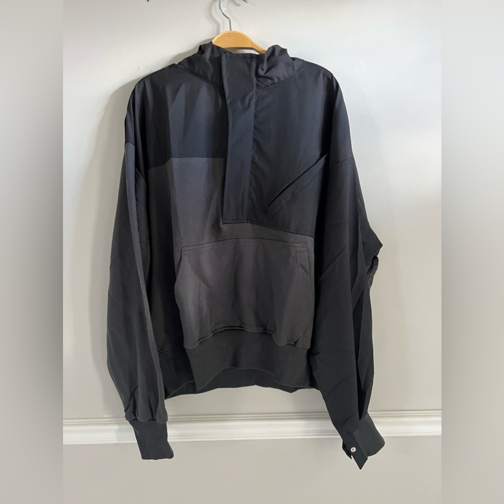 NEW MNML Hooded Parka Qtr Zip Jacket Size: M